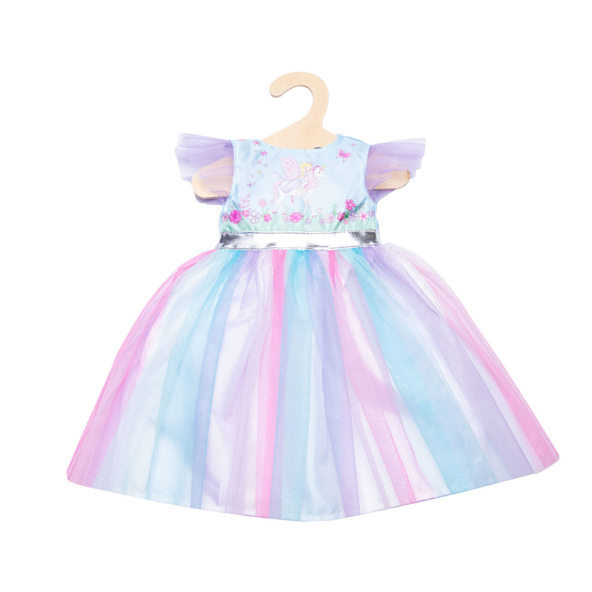 Heless Doll Dress Fee and Unicorn with Crown, 35-45 cm