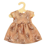 Heless dolls glitter dress rose gold, 28-35 cm