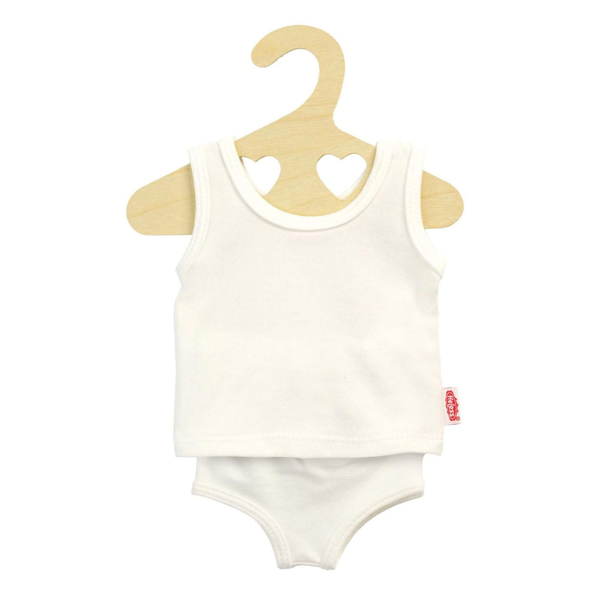 Muñeca calzoncillos y camisa blanca, 20-25 cm