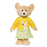 Dolls Dungarees med stribet skjorte Bunny Lou, 35-45 cm