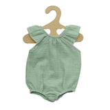 Heless Poppe Kierper mintgréng mat Rüschen, 28-35 cm