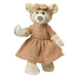 Robe de poupée HELSS BRAUNE DE RUFFLES, 28-35 cm