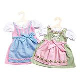 Heless poppenjurk roze en blauw, 35-45 cm