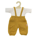 Bábika Heless montérky okrovo žlté, 35-45 cm