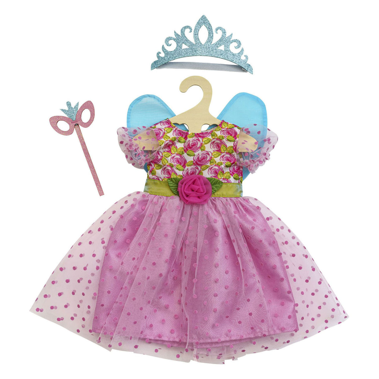 Heless lėlės suknelė princesė lillifee rožinė, 35-45 cm