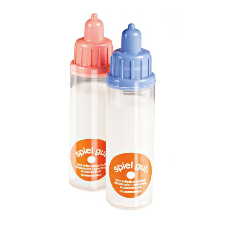 Heless doll milk bottle pink