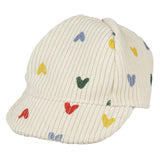 Heless poppenmuts hartjesconfetti, 28-35 cm