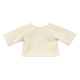 Heless poppen ribfluwelen jurk hartjesconfetti, 35-45 cm