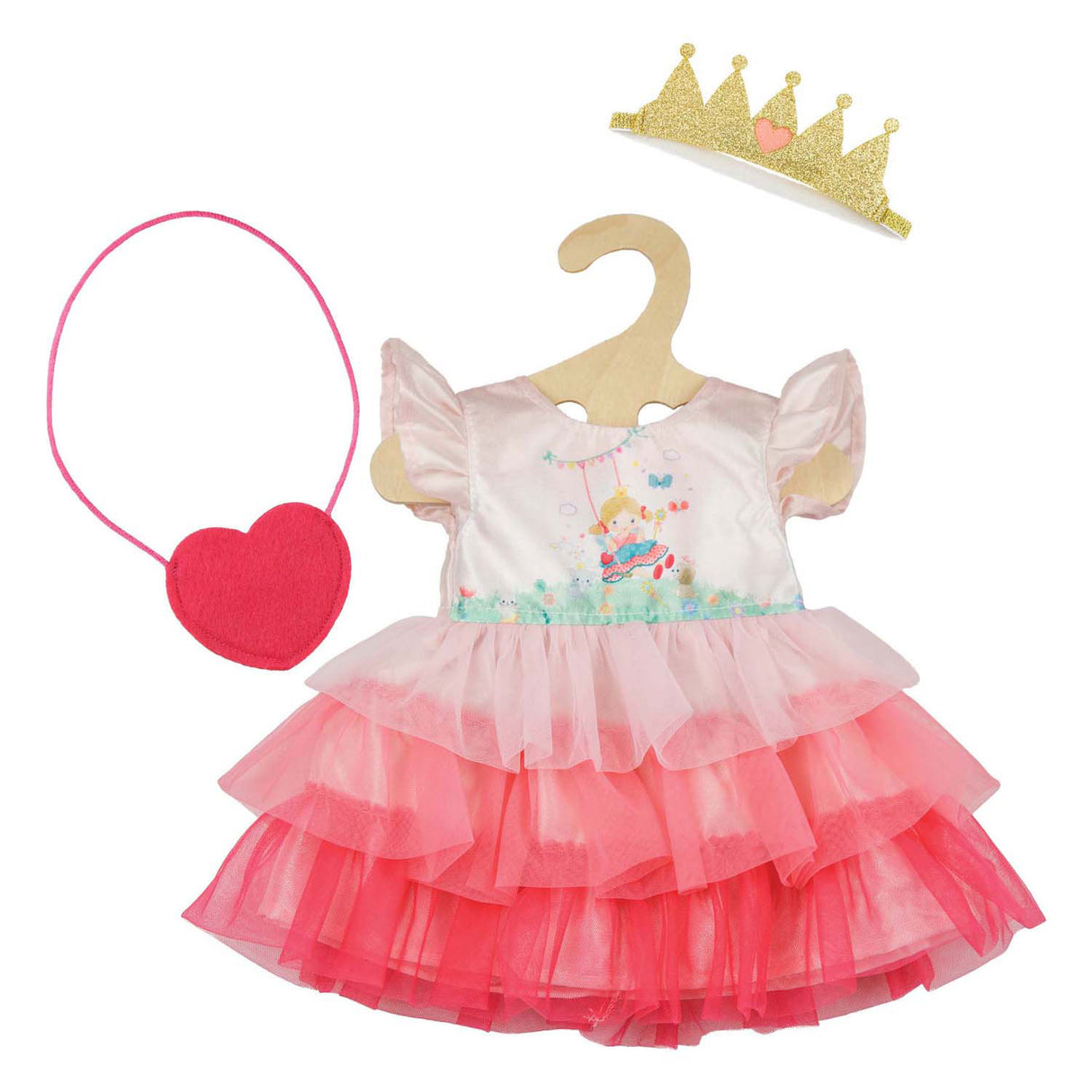 Robe de poupée Heless princesse Emily, 35-45 cm