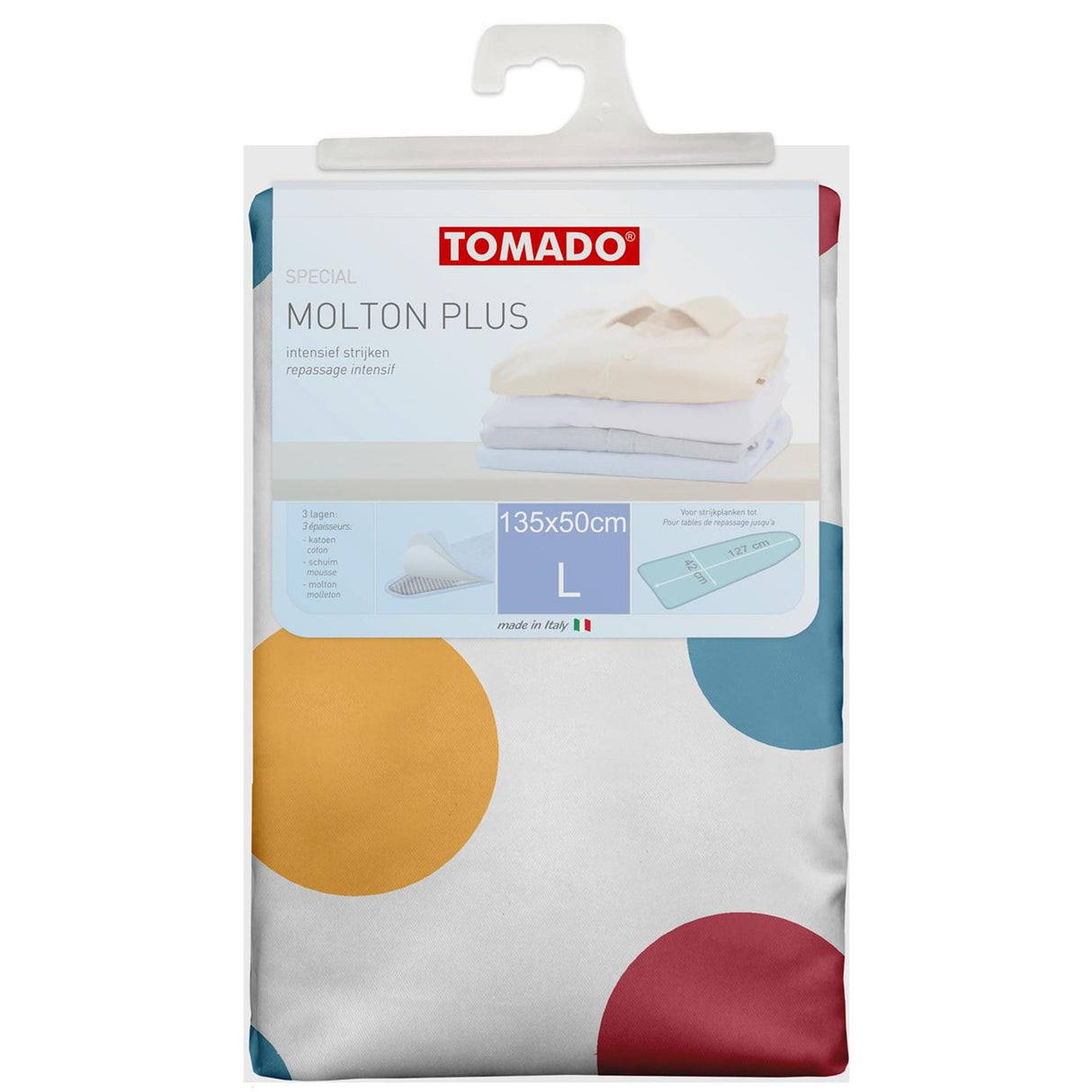 Metaltex tomado strijkmolton 135x50