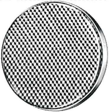 Hella reflector backlight 81mmd white m.1 screws