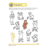Livre d'exercices deltas avec autocollants - premiers jeux de lecture (5-6 ans)