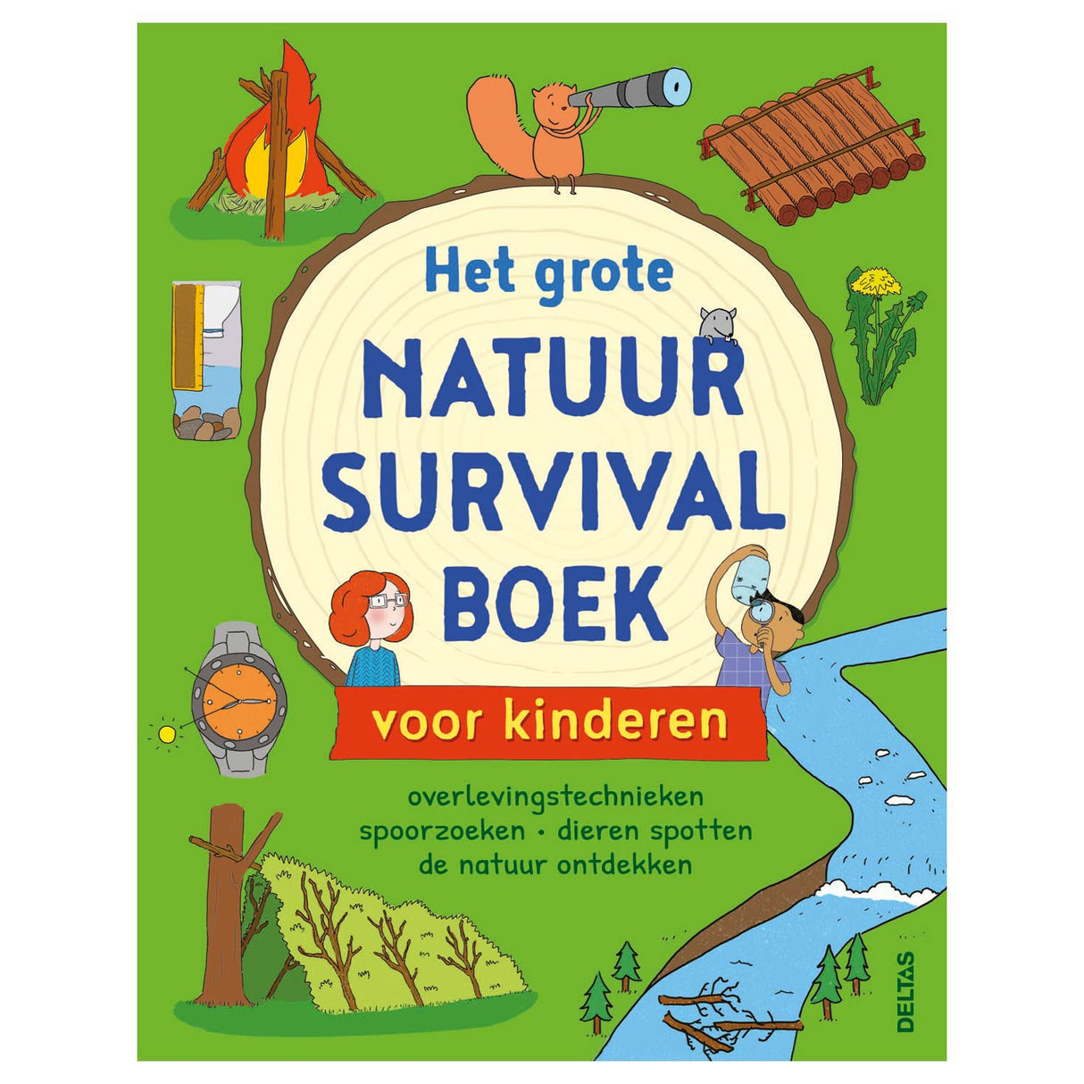 Deltas the great nature survival book for children