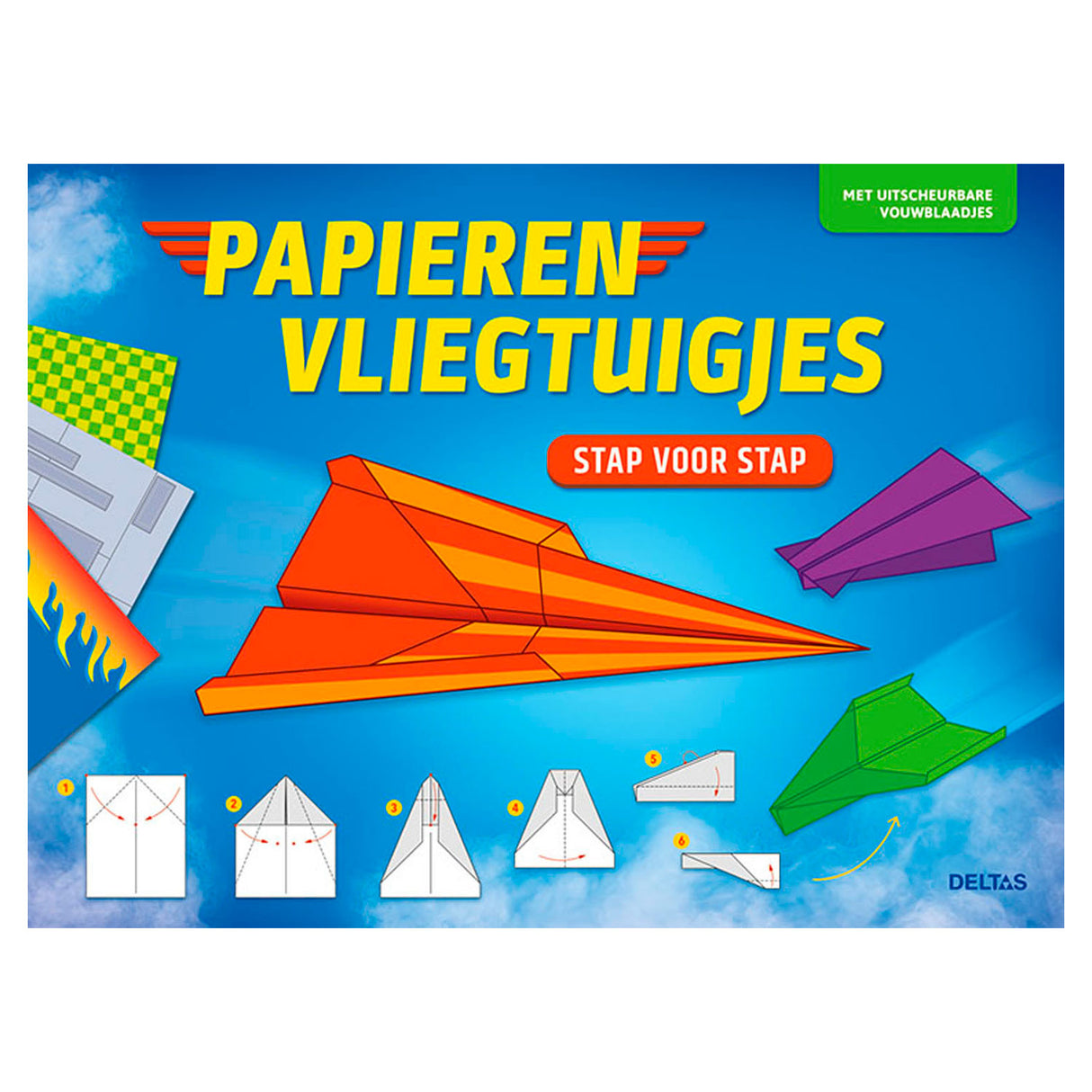 aviões de papel passo a passo