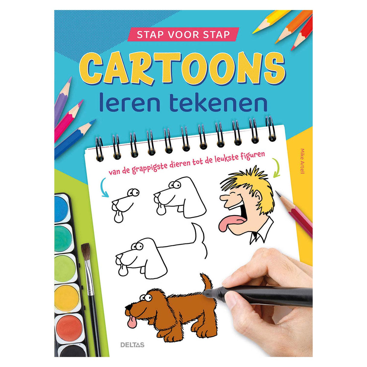 Aprender a dibujar dibujos animados paso a paso