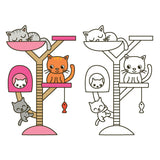 Deltas happy coloring - happy animals