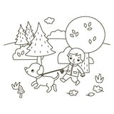 Deltas happy coloring - happy animals