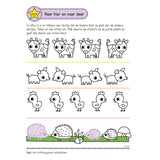 Deltas s'entraînent en s'amusant avec des autocollants groupe 1 - écrire, lire, compter (4-5 ans)