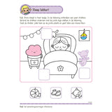 Deltas s'entraînent en s'amusant avec des autocollants groupe 1 - écrire, lire, compter (4-5 ans)