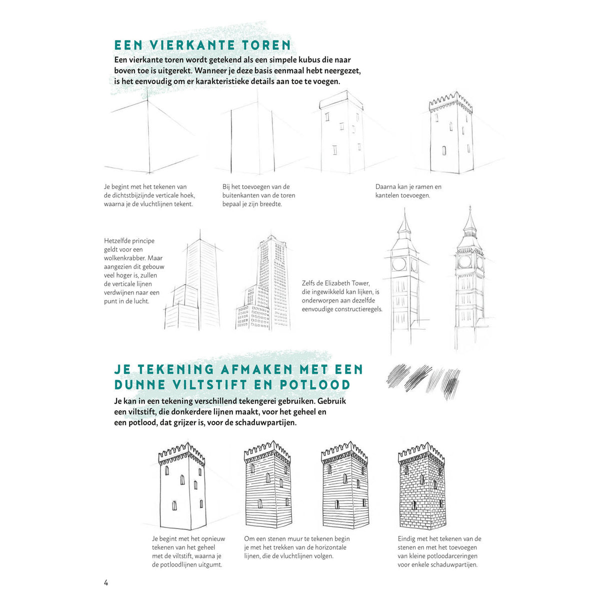 Deltas Step by step Learning to draw buildings Hobby Book