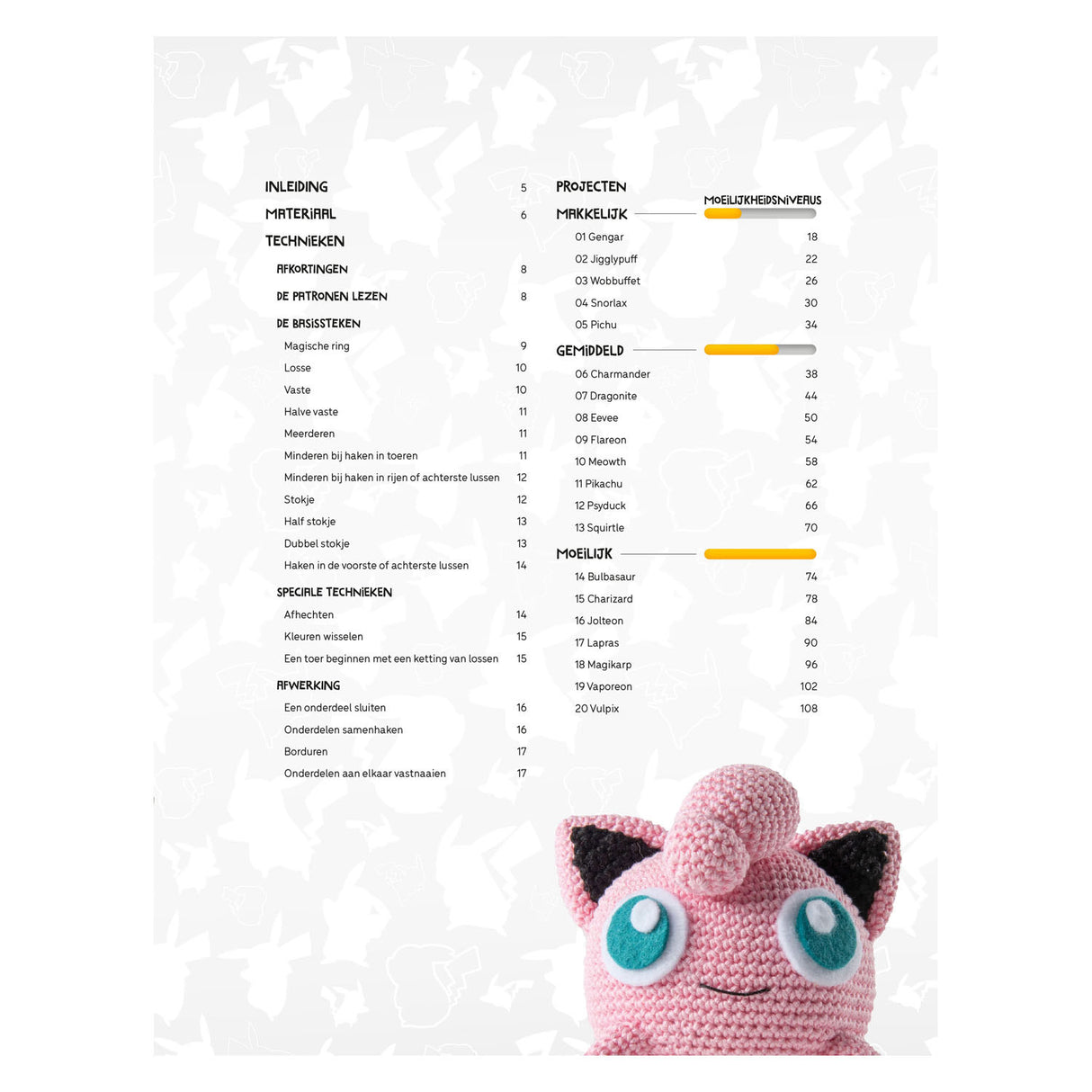 Pokémon Deltas - livre de loisirs au crochet