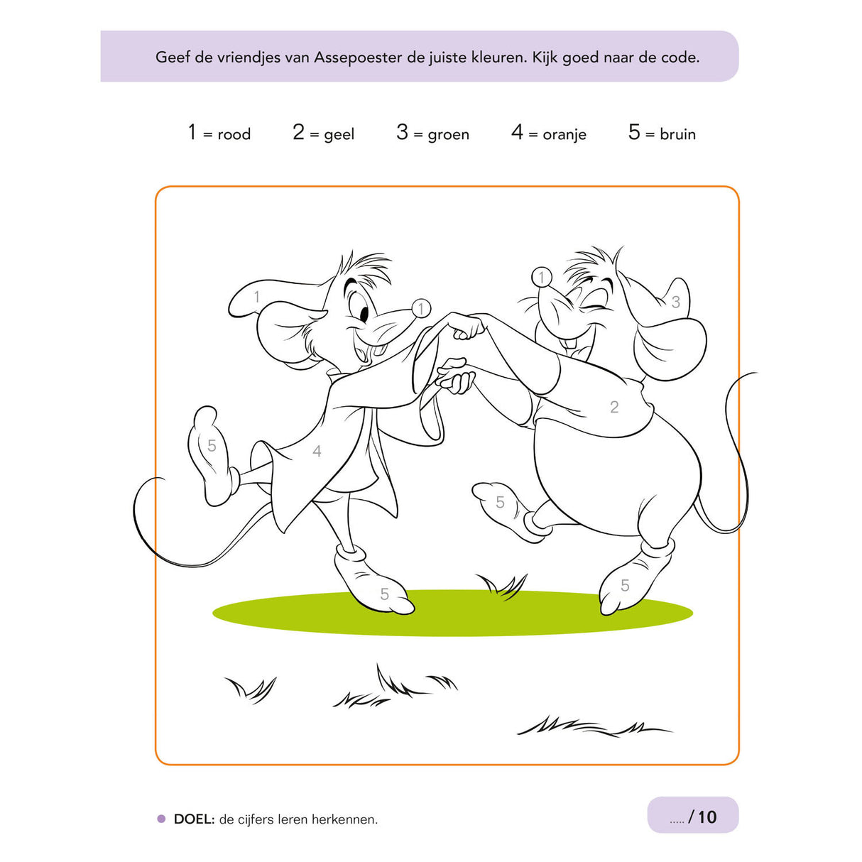 Deltas Disney: I learn with - very first steps to write, read and count