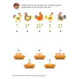 Deltas oefenboek afwasbaar papier eerste telspelletjes (4-5 j.)