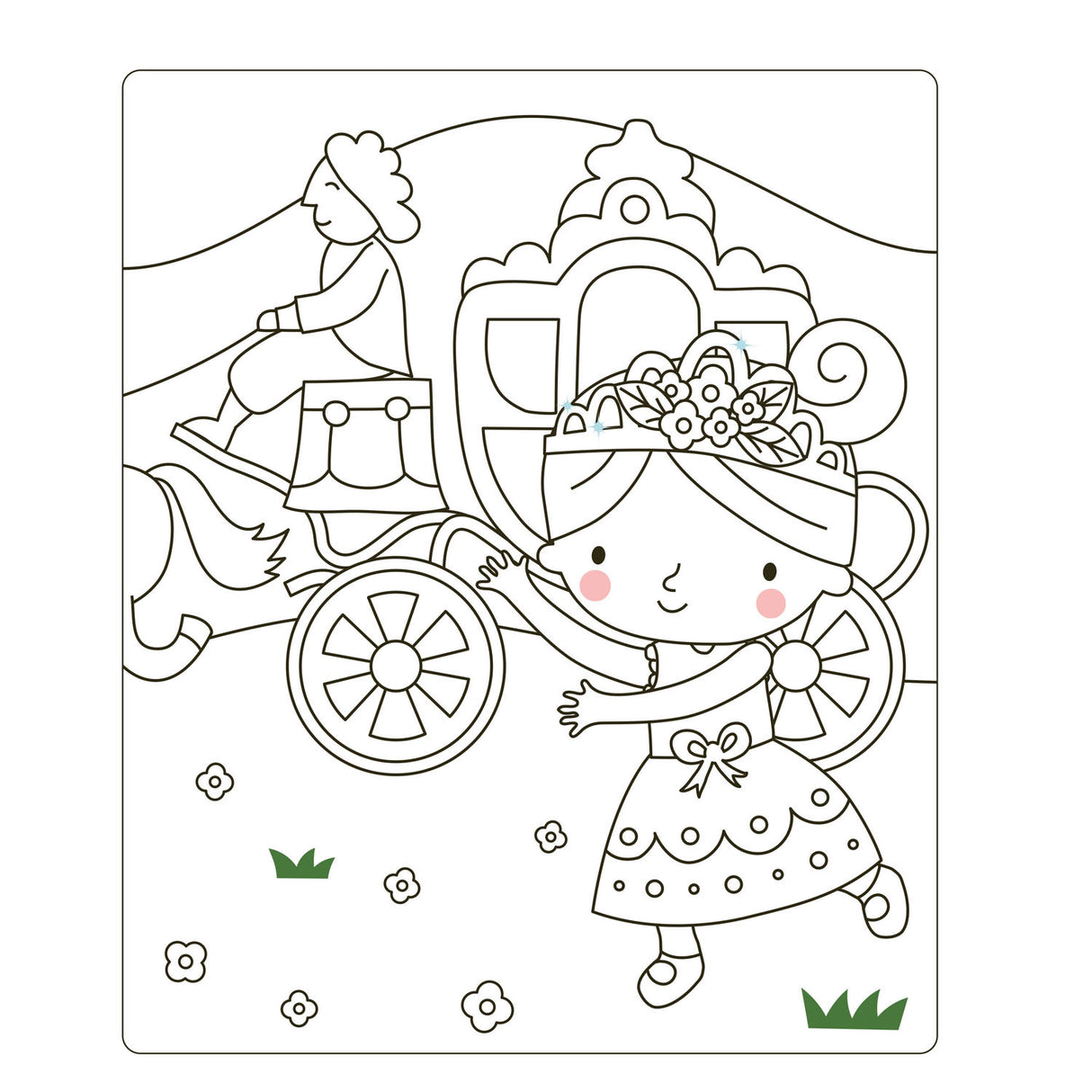 Deltas kleng Prinzessin Sticker Spaass - Kleedung Poppen Sticker Buch