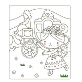 Deltas kleng Prinzessin Sticker Spaass - Kleedung Poppen Sticker Buch