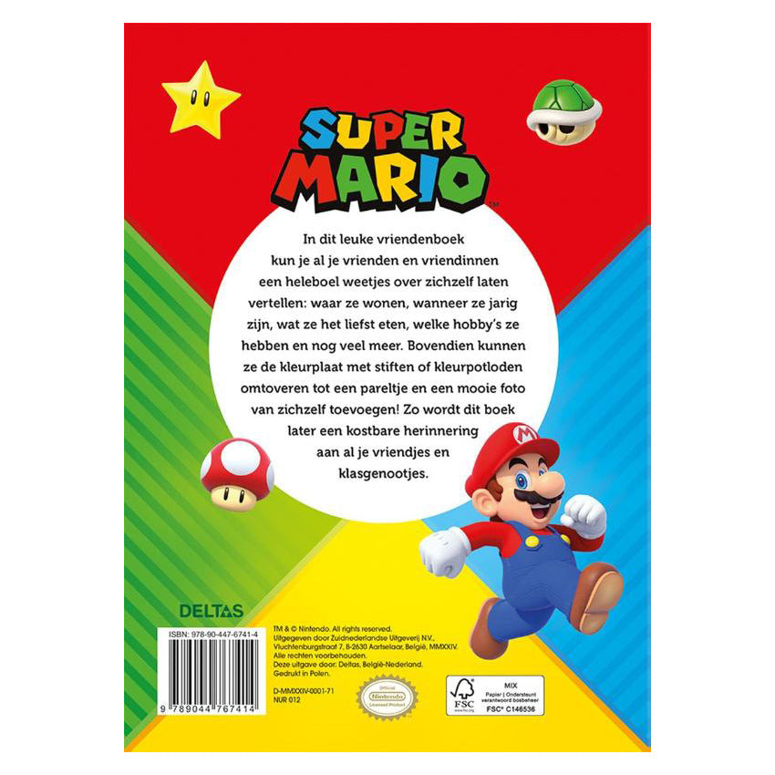 Deltas super mario vänbok