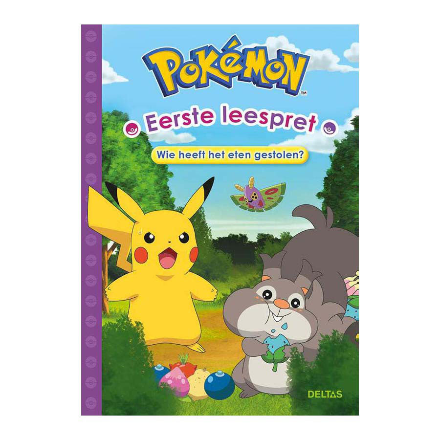 Deltas pokemon eerste leespret - wie heeft het eten gestolen?