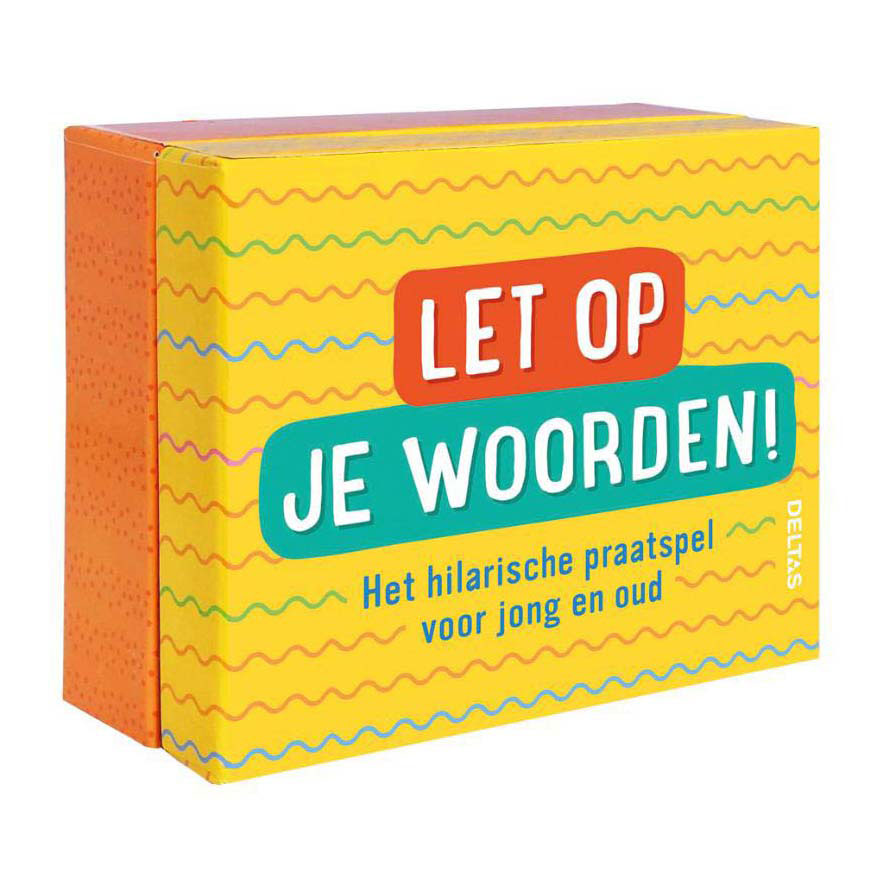 Deltas let op je woorden! kaartspel