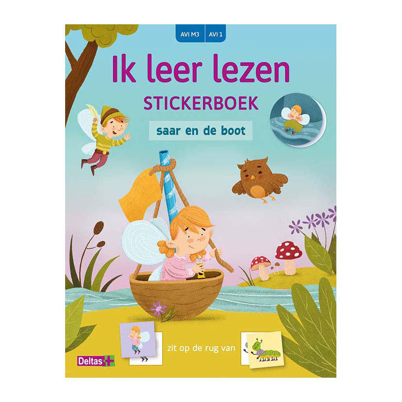 Deltas ik leer lezen stickerboek - saar en de boot (avi m3 avi 1)