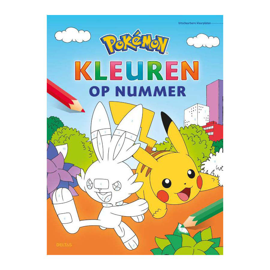 Deltas pokémon kleuren op nummer