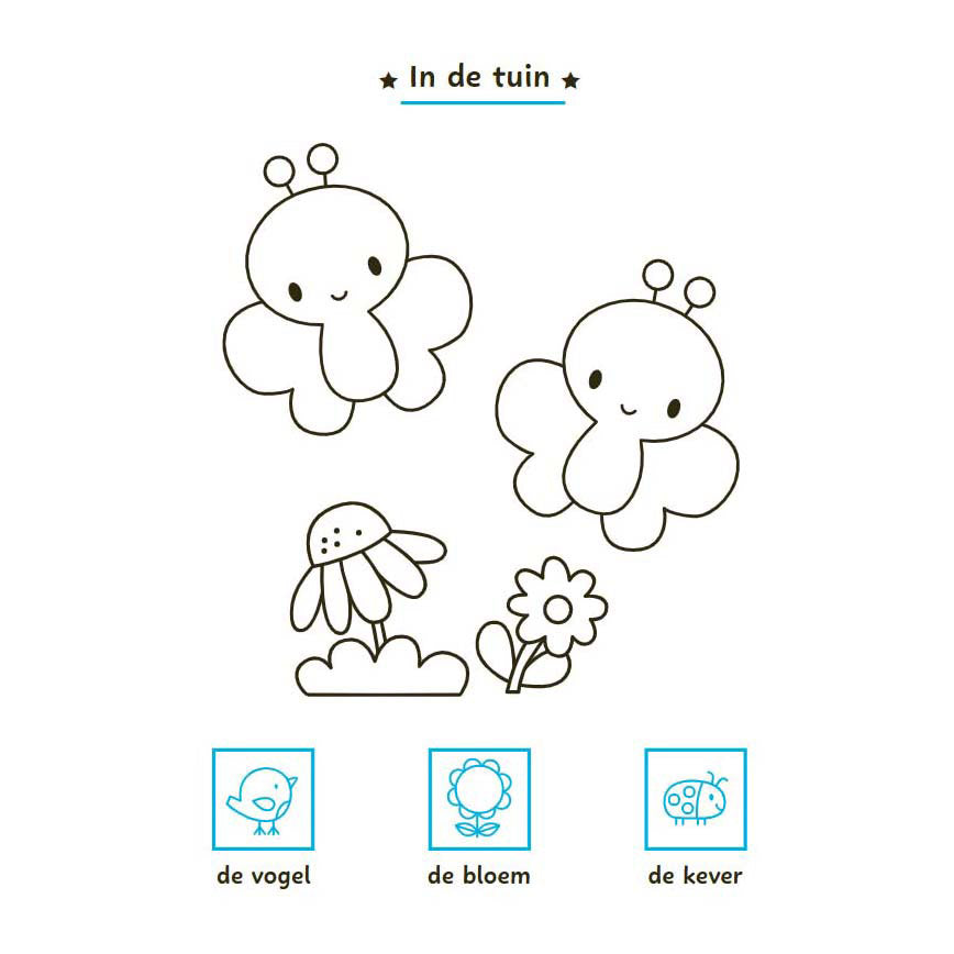 Deltas my first words color + sticker book