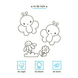 Deltas my first words color + sticker book