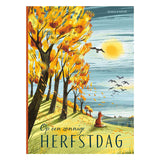 Deltas på en solrik høstdag