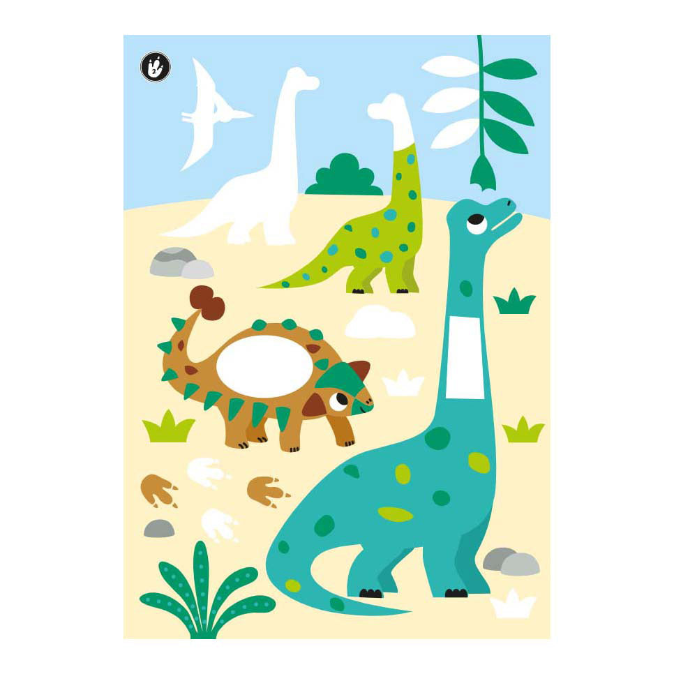 Dathú Deltas agus spraoi greamáin - dinosaurs milis