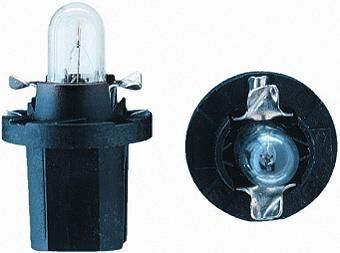 Lamp kunststof fitting indicator lamp 12v 1,2w philips