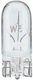 Philips steeklamp met glazen voet indicator lamp 12v 3w