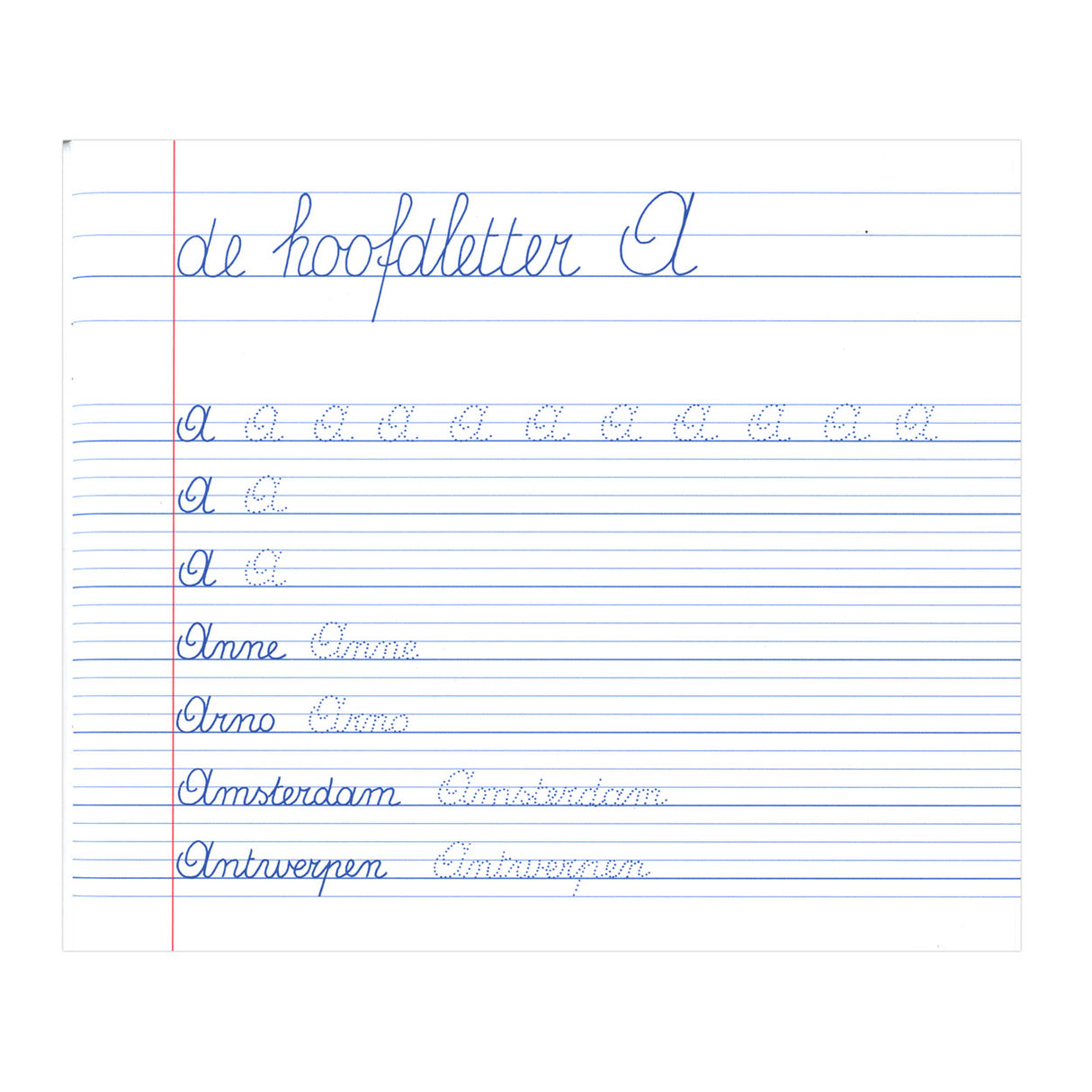 Meng Übung schreiwen (7-8 Joer)