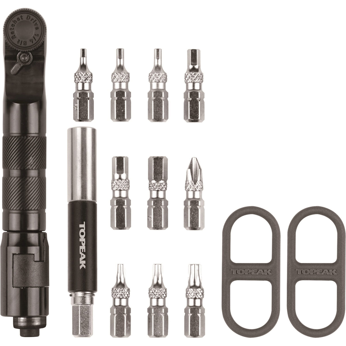 Funkce TopEak Tool Ratchet's Roll Ex 14