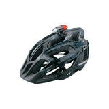 Batteria di dimora a LED a LED del casco topoak nero