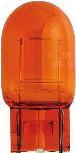 Philips steeklamp glass base lamps 12v 21w yellow