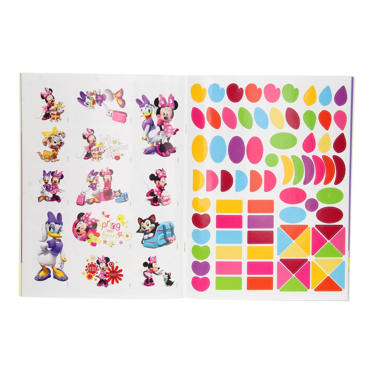 Minnie Mouse Sticker and Omalovací kniha