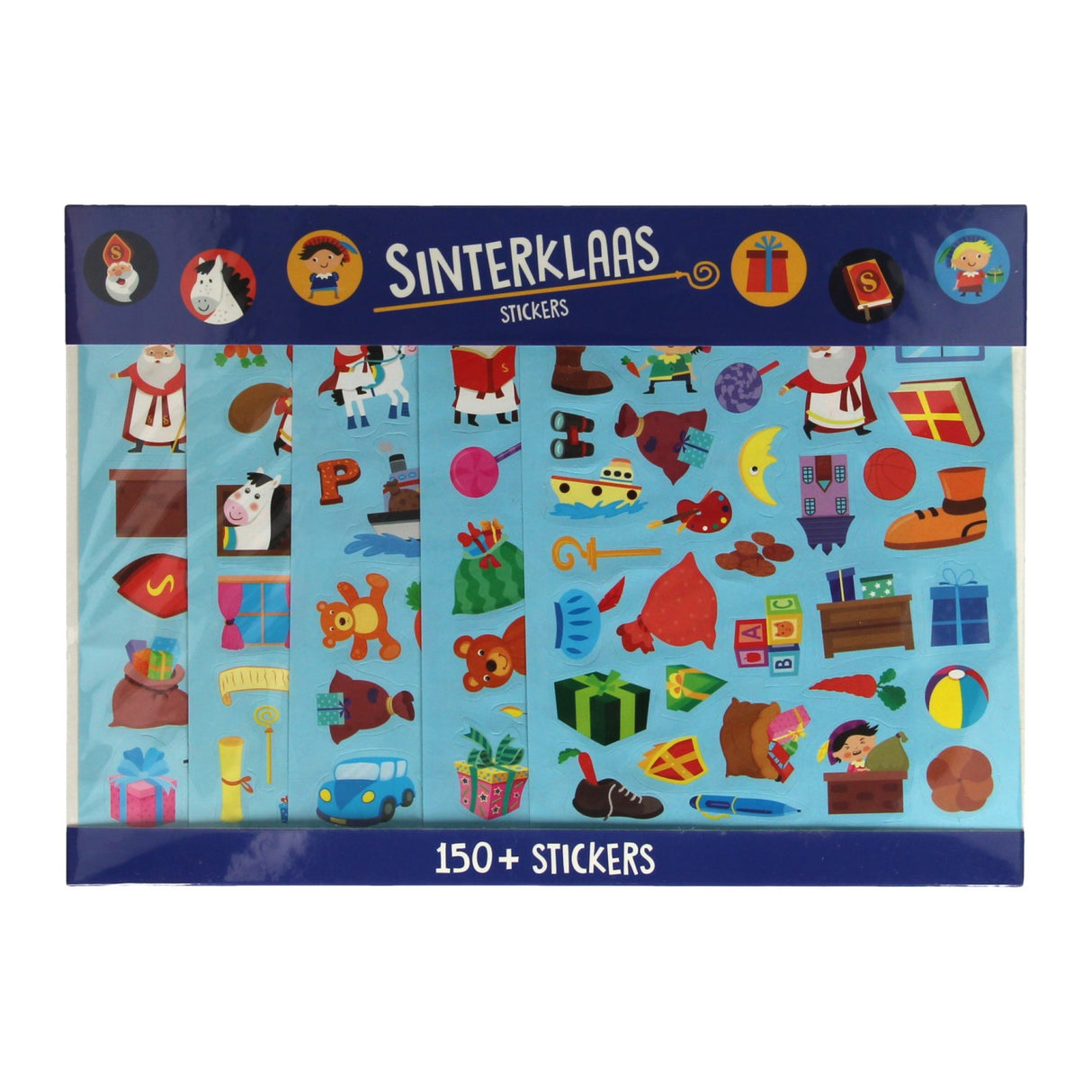 Vyhrajte hollandské nálepky listy Sinterklaas