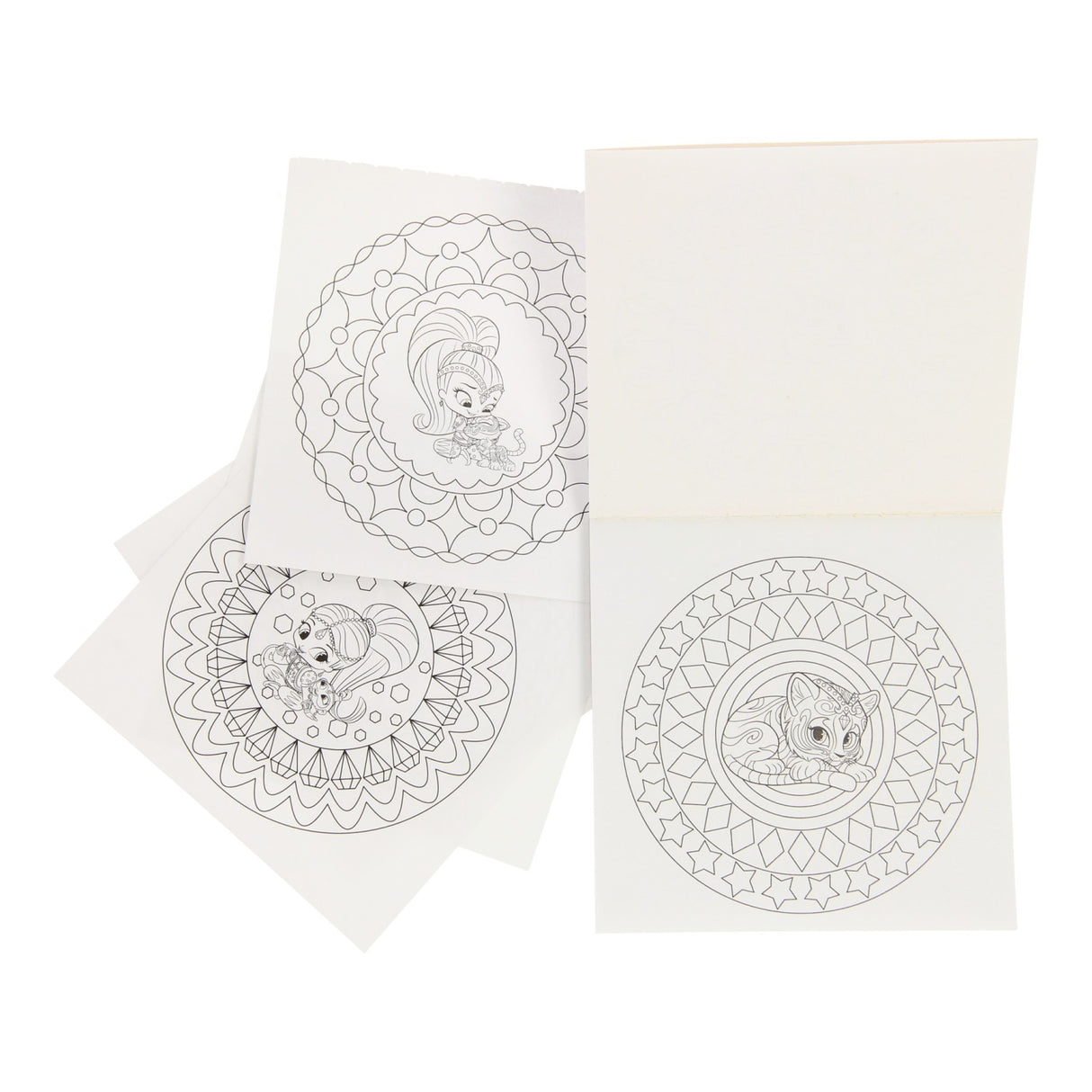 Shine Shine Mini Mandala målarbok
