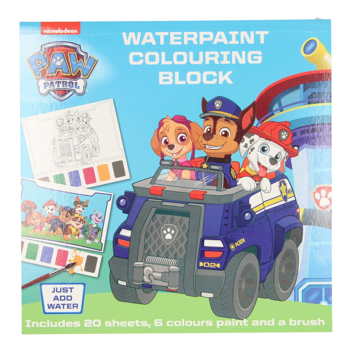 Akvarell kifestőkönyv PAW Patrol