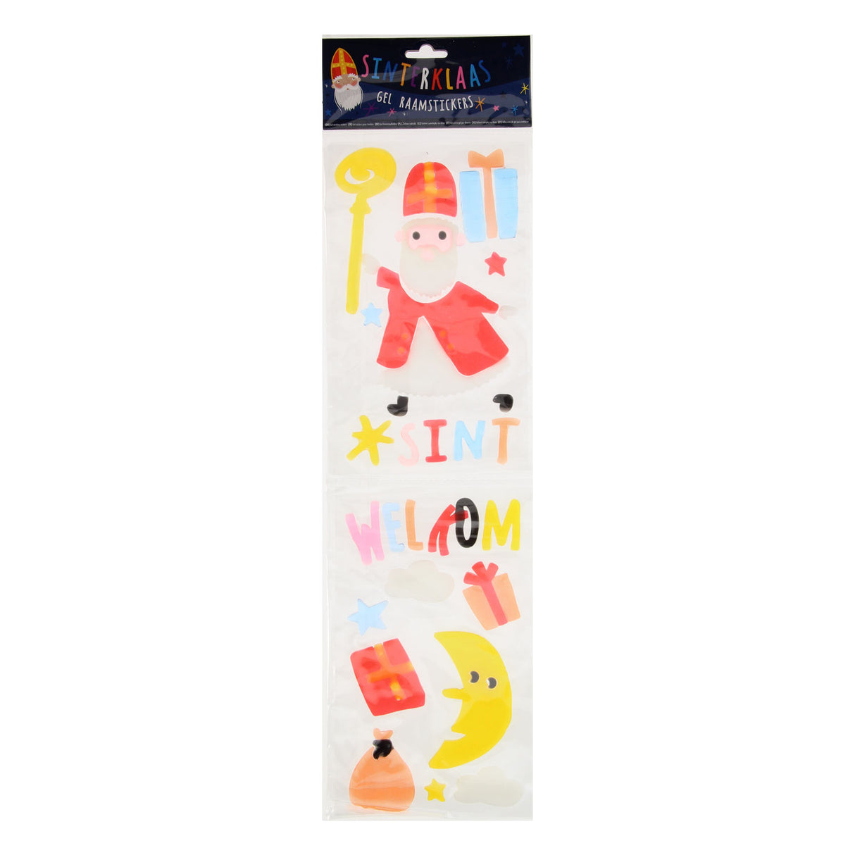 Window stickers Sinterklaas party