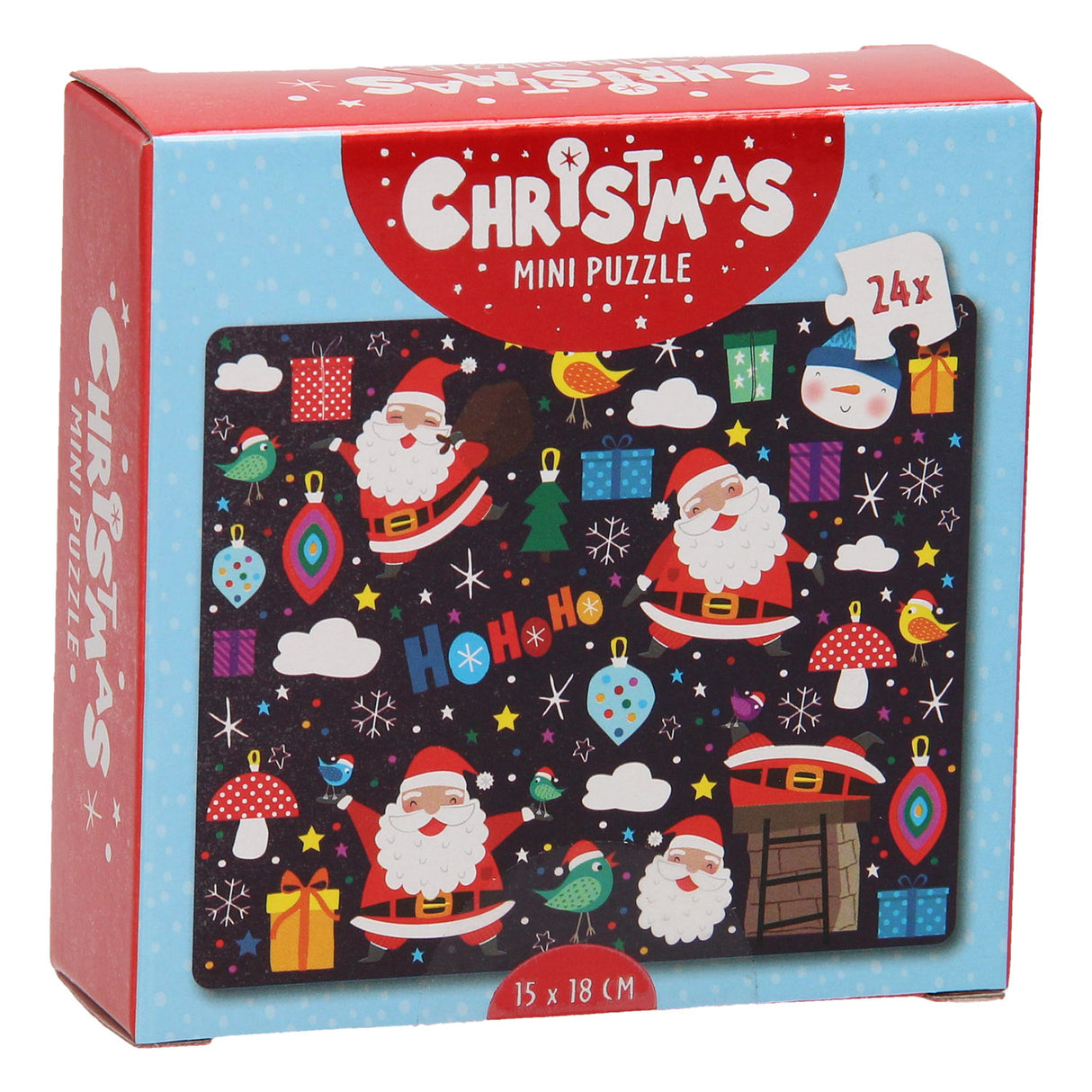 Mini Puzzle Christmas, 24st.